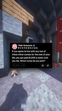 Random Curse For $1000 Hypothetical Situation