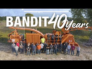 This is BANDIT! – 40 Years of Quality Tree Care & Recycling Equipment