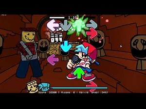 Friday Night MUGEN Mod (Shingles Song From MUGEN FNF Mod) (14 Misses, 90% Acc)