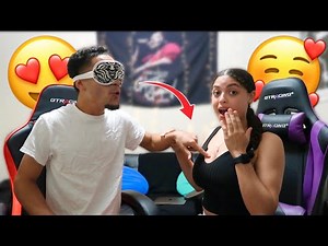 BLINDFOLDED TOUCH MY BODY CHALLENGE!!!