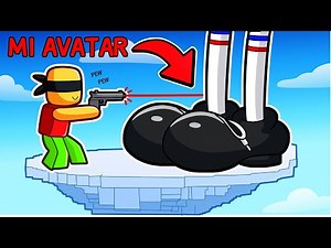 I used THE WORLD'S BIGGEST AVATAR in ROBLOX! 🤣 (Blind Shot)