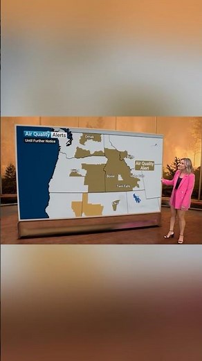 Wildfires Intensify Air Quality Alerts Across U.S.