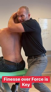 Finesse over Force - in mobilisation and manipulation techniques for clinical practice - louder, faster, heavier or harder techniques is not patient centred it’s self centred - leave the ego at the door🚪 - #manualtherapy #learnonline #chiropractic #osteopath #rehabilitate #Mulligans #manipulation #adjustment | OMT Training