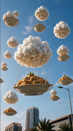 A little taste of Italy, floating straight from the clouds 🇮🇹☁️🍝