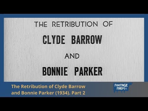 The Burial of Bonnie Parker & Clyde Barrow: Unedited 1934 Newsreel Footage | Footage Farm