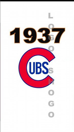 Chicago Cubs Logo Evolution #evolution #trending #history #chicago