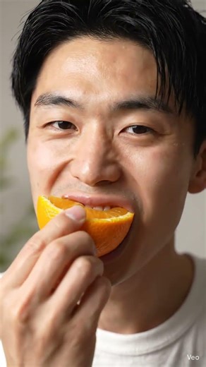 JUICY ORANGE BURST ASMR 🍊 | Satisfying Eating Sounds (No Talking) #shorts
