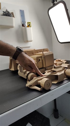 Yes! I made that from cardboard. Which one is your fav? #craft #cardboard | KRAF Studio