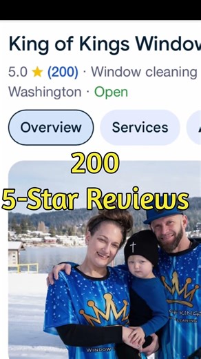 Window Cleaning Bellingham WA | 200 5-Star Reviews Milestone