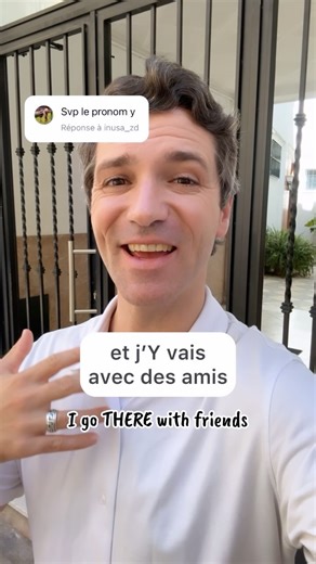 23K views · 226 reactions | Comment utiliser simplement le pronom Y en français ? Voici deux exemples simples à mettre en pratique dans les commentaires ! | French School TV | Facebook