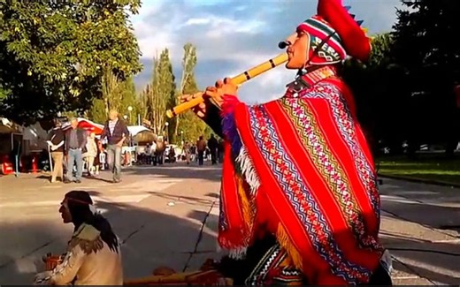 [1080p]最后的莫西干人主题曲 The Last Of The Mohicans by 印第安街头艺术家 Alexa