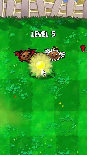 Sunflower and Zombie Evolution in Plants vs. Zombies Game
