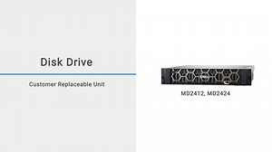 How to Replace a Disk Drive in an MD24 2U Enclosure