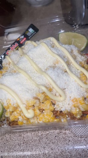 Sweets & treats 909 on Instagram: "Buldak ramen esquite Dorito nachos 🔥🔥🔥#nachos #fire #tasty #corn #chips #cometry #buldak #buldakramen #spicy #viral #foryou"