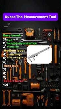 Which measurement tools are you actually using wrong #sciencetools #challenge #braintest