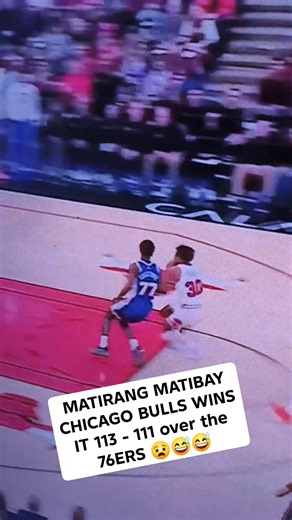 BATTLE BETWEEN THE TOP OF THE EAST TODAY BULLS DEFEATED 76ERS | Elued C. Batac