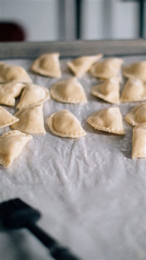 Jaju Pierogi on Instagram: "Why are pierogi so important at Christmas time? Between @polishembassyus and @jajupierogi we have a lot of expertise rolling out and pinching dough this time of year!"