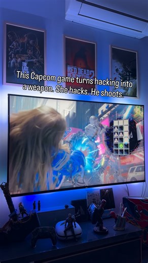 Suraj Chavan on Instagram: "This Capcom game looks DIFFERENT 👀 Game: “Pragmata” turns hacking into a weapon. She hacks enemies 🔓 He shoots 💥 That’s literally how combat works. Set on a mysterious moon station 🌕 You control Hugh (shooter) and Diana (android hacker) together — timing hacks is the only way to break enemy armor. 📅 Release: April 24, 2026 🎮 Platforms: PS5 | Xbox Series X|S | PC | Switch 2 🧠 Gameplay: Action + strategy, hacking mid-combat, puzzles, sci-fi vibes 🆓 Demo: Availab