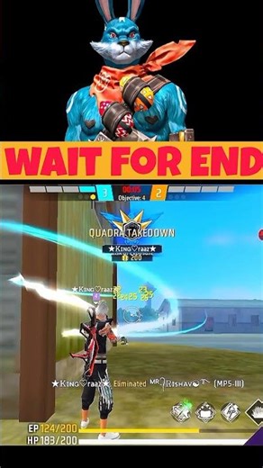 cs ranked gameplay 1vs4 #shots #freefire