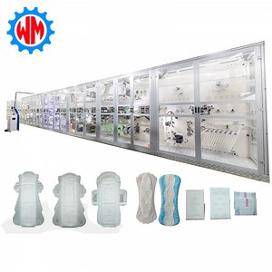 [Hot Item] Womeng Full Servo Sanitary Napkin Production Line Under Pad Making Machine