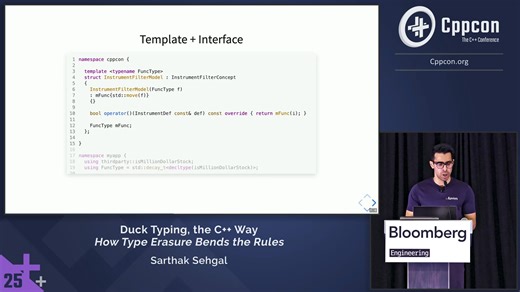 [双语字幕] Duck Typing, the C   Way： How Type Erasure Bends the Rules