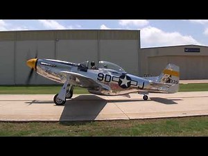 The sound of a Packard V-1650 Supercharged Merlin