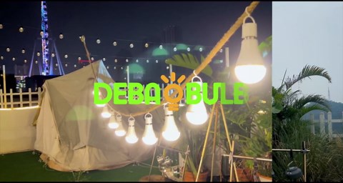 4 Pack Rechargeable Emergency Light Bulbs, Battery Powered LED Light Bulb 6000K Daylight E26 120 Volt 9W 60W Equivalent with 1200mAh for Home Power Outage Camping Hurricane