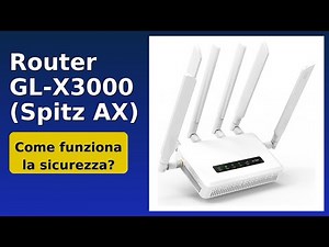 RECENSIONE (2025) : Router GL-X3000 (Spitz AX). DETTAGLI ESSENZIALI