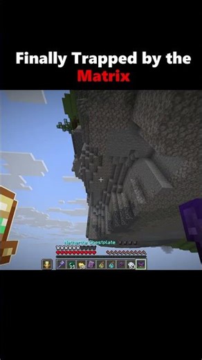 Matrix Caught Me #minecraft