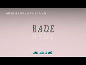 bade - pronunciation