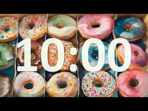 10 Minute Timer Donuts