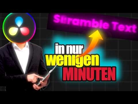 This text effect is easier than you think 🔥 DaVinci Resolve Tutorial