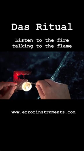 www.errorinstruments.com on Instagram: "Start your new year with a different ritual. From the 6th of January we are shipping this device again. It will also be available in the US. @noisebug it’s now already available @errorinstruments but the shipping will be six we also put a few on @etsy listen to the fire but watch out because it can be hot and it’s the real thing it’s possible to make this device in a workshop in Amsterdam 11 January at the opening of the new year event together with @rocke