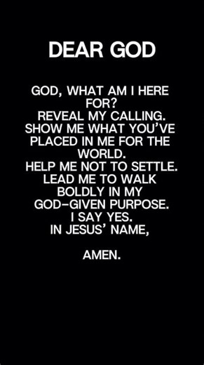 GOD SHOW ME MY PURPOSE | Lord, Help Me Walk In My Calling #prayer