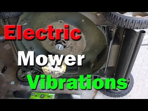 Fixing Greenworks Electric Mower Vibration Issues
