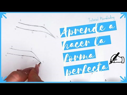 TUTORIAL: Designing PERFECT EYEBROWS for MICROBLADING (Easy)