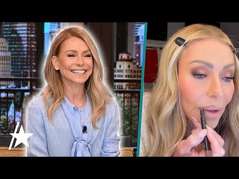 Kelly Ripa SHUTS DOWN Lip Filler Rumors In Candid Makeup Tutorial