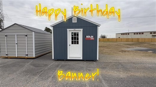 🏆 The Most Wholesome Building Sale of 2026 Goes To… 🏆 Miss Karen Chandler of Rector! Karen stopped by and purchased a 12×20 Side Utility as a very special gift for her son Banner, who turns 16 today 🎉 This building is being set up as Banner’s very own home gym, giving him a dedicated space to stay active, motivated, and focused as he steps into this exciting new chapter of life. Let’s all wish Banner a very happy 16th birthday! 🎂 From all of us here at Round TUIT Sheds — Banner, we hope this