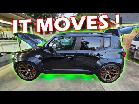 This Hemi V-8-Powered Jeep Renegade Is an Excellent Use of Free Will