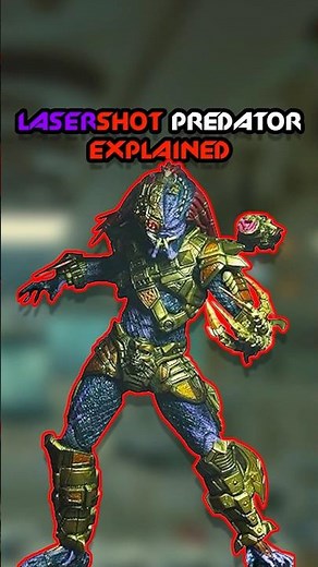"LASERSHOT" PREDATOR EXPLAINED! (AvP Lore) 🔥| #avp #xenomorph