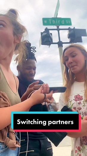 Switching partners prank #foru #viral