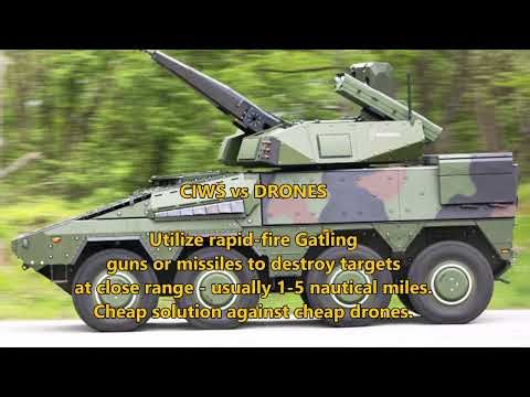 Gun-based rapid close-in CIWS against Iranian-style Shahed drones.Flaps aviation