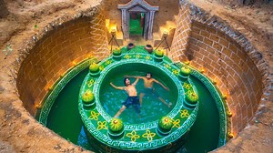 471K views · 11K reactions | Underground Swimming Pools for Underground Mansion Building | Jungle Survival | Facebook