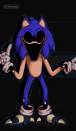 Cursed Sonic OMT: Disney Style Horror