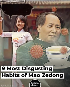 8.7M views · 51K reactions | Mao Zedong was the most ruthless dictator of the 20th century. But he was also an iconic leader—not only in his native China, where the people had no choice but to worship him, but also abroad. But let’s put politics aside and try to see the human behind the portrait. | Sunday Roast | Facebook