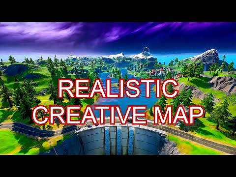REALISTIC CREATIVE MAP WITH CODE! (1v1, 2v2, 3v3, 4v4)