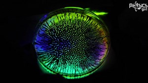 119K views · 519 reactions | Watch what happens when we mix ferrofluid with the liquid from a glow stick! Physics Girl also tells you how and why this happens. | PBS Digital Studios | Facebook