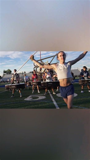 Best seat in the house for this moment from Blue Devils 2026 show #dci2026