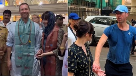 Video: Chris Martin, Dakota Johnson get a taste of Mumbai during India visit