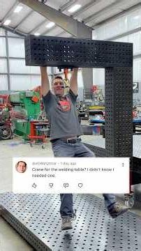 Is your welding table this strong?